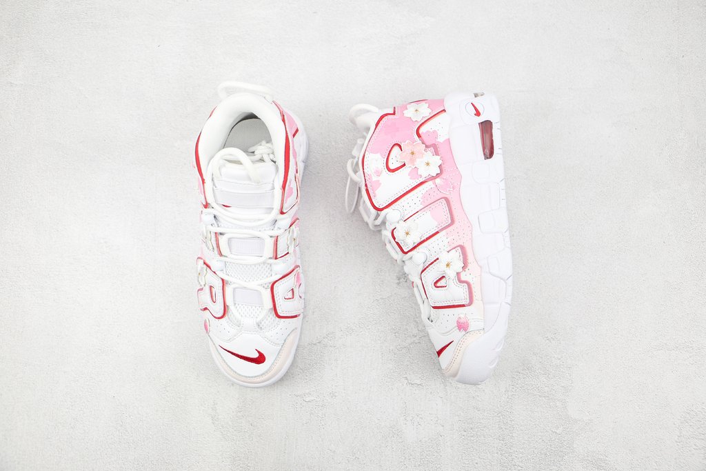 Nike uptempo rosa outlet