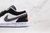 Air Jordan 1 Low Black White Wolf Grey Infrared 23