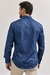 Camisa HAW, corte Slim Azul - comprar online
