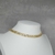 Choker Tripla de Strass Gold na internet