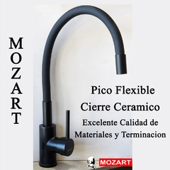 Griferia Monocomando Mozart Miami PICO FLEXIBLE en internet