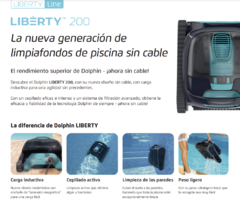 Robot Dolphin LIBERTY 200 Limpia Piscina Inalambrico (SIN CABLES) - comprar online