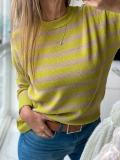 Sweater de bremer rayado - Maria Cruz