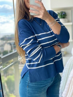 sweater de bremer rayado anchito - Maria Cruz