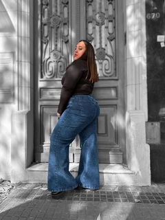 Jean WIDE LEG NEVADO linea premium -elastizado- ♥ - Qué Barbara! - TALLES REALES