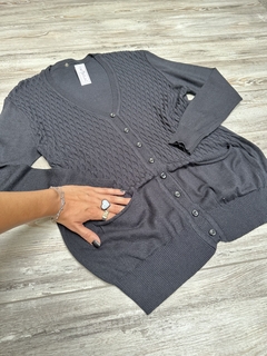 Cardigan de HILO DE lycra -tramado- ♡ -