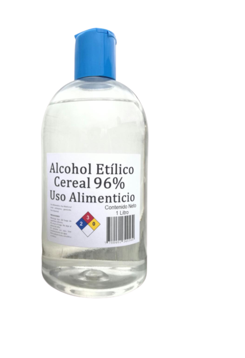 Alcohol de Cereal 1lt Licores Y Uso Medicinal - El Alquimista - Growshop