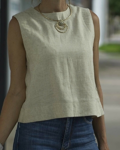 Imagen de Blusa Musculosa NAKINA Linen