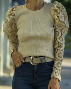 Sweater NORA Beige - tienda online