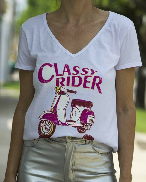 Remera SCOOTER Blanca