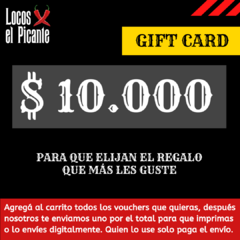 Gift Card - $ 10.000 - comprar online