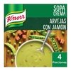 Knorr Sopa Instantánea en crema Arvejas y Jamón 63 grs