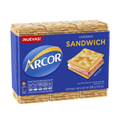 Galletitas Arcor Sandwich x 336gr