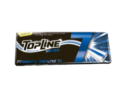 Chicles Topline Seven Frezzing Menthol