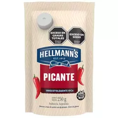 Mayonesa Hellmanns Picante Doypack x 250 Gr