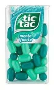 Pastillas Tic Tac Menta Fuerte