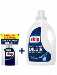 Jabón Liquido para Ropa Skip para Diluir x 150ml. mas Bidon