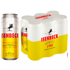 Cerveza Isenbeck x 473 cc Pack x 6 u