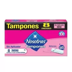 Tampon Nosotras Mini x8u.