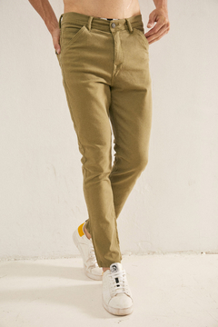 Pantalón de Gabardina Basic - Slim fit - comprar online