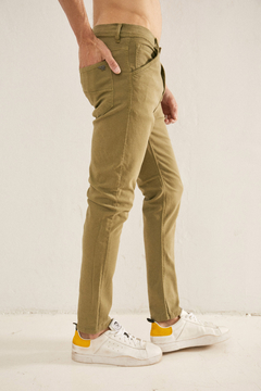 Pantalón de Gabardina Basic - Slim fit - Red Cross Jeans