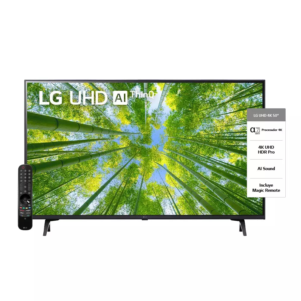 TV LED LG 50UQ8050PSB 50 ULTRA HD SMART - DOGIL HOGAR