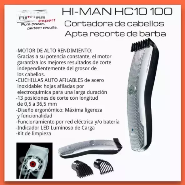CORTADORA PELO IMETEC HC10 100 Comprar en DOGIL HOGAR