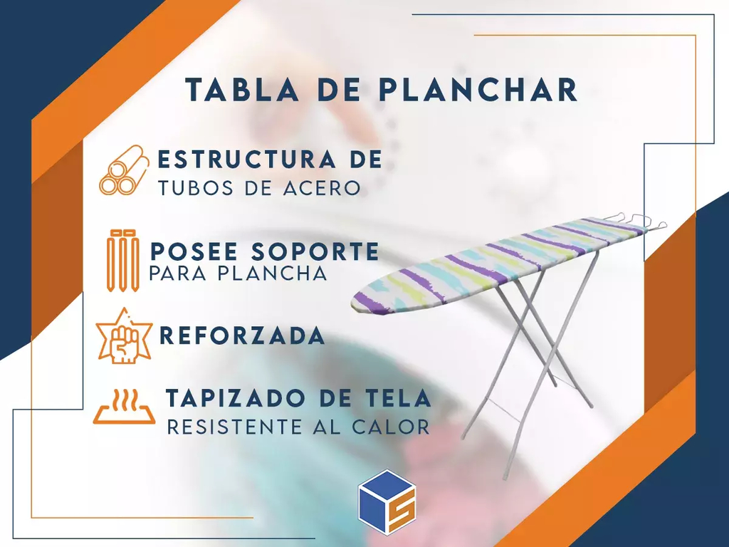 TABLA DE PLANCHAR BLAX IB42121A - DOGIL HOGAR