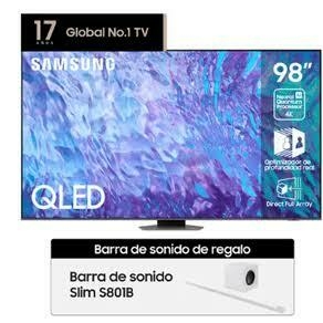 Tv Samsung 98" QLED 4K Q80C Smart