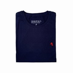 Camiseta Básica Azul Marinho 2225 - loja online