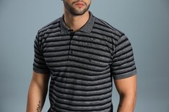 Camisa Polo Listrada Preto 2312