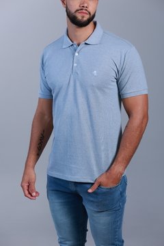 Camisa Polo Azul 2342 na internet