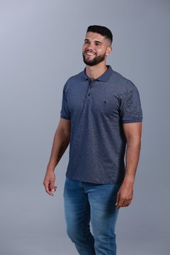 Camisa Polo Azul Marinho 2344 - comprar online