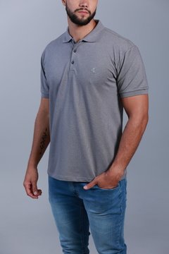 Camisa Polo Cinza 2344 na internet