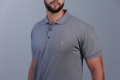 Camisa Polo Cinza 2344