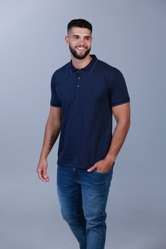 Camisa Polo Azul Marinho 2346 - comprar online