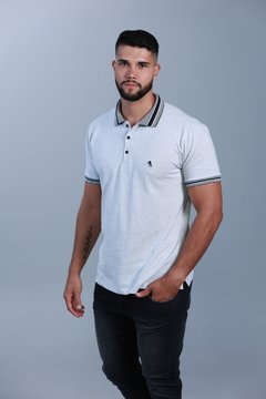 Camisa Polo Premium Cinza 2348 - comprar online