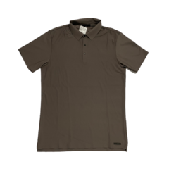 Camisa Polo de Poliamida Chumbo 2444