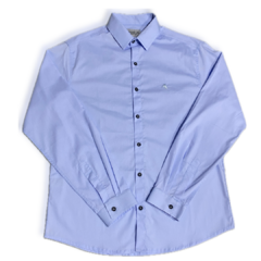 Camisa Manga Longa Azul 3258