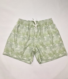 Short Tactel Folhagem Verde 8222