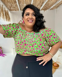 CROPPED PLUS SIZE CIGANINHA MYKA