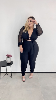 Imagem do CALÇA LIPO PLUS SIZE BELA PRETA