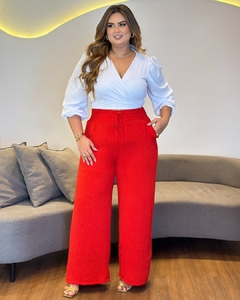 CALÇA PANTALONA PLUS SIZE LILI - Amanditta Plus | Moda Feminina Plus Size