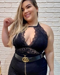 CINTO PLUS SIZE PRETO STEPHANIE - comprar online