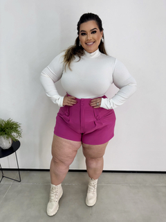 Imagem do SHORT ALFAIATARIA PLUS SIZE ELLA PINK