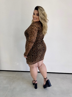 VESTIDO TULE PLUS SIZE MONIQUE ONÇA na internet