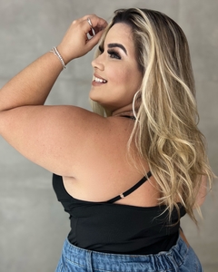 Imagem do BODY PLUS SIZE RENDA PRETO BRUNA