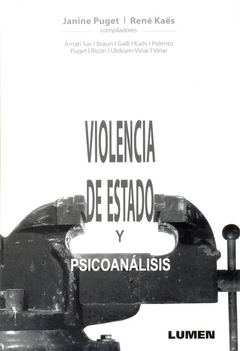 VIOLENCIA DE ESTADO Y PSICOANALISIS