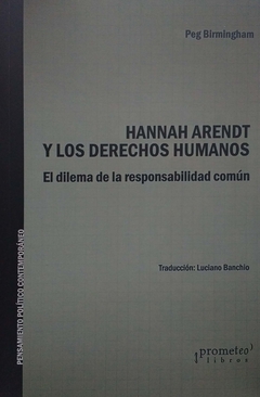 HANNAH ARENDT Y LOS DERECHOS HUMANOS