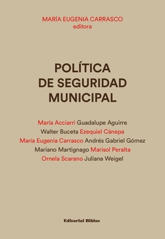 POLITICA DE SEGURIDAD MUNICIPAL